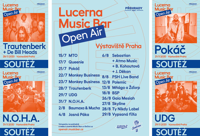 Soutěž o lístky na Lucerna Music Bar Open Air
