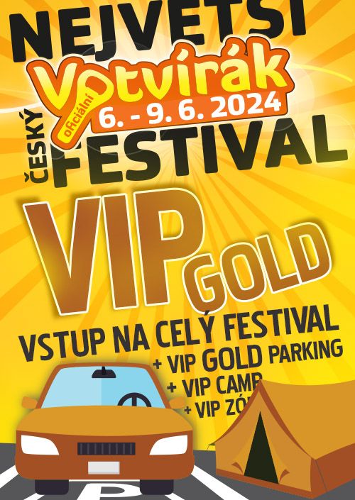 VOTVÍRÁK 2024 - klubová karta VIP GOLD